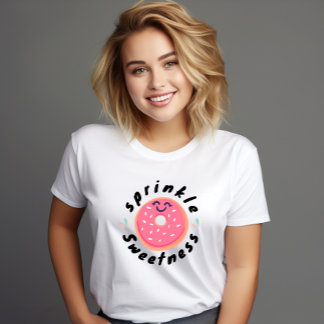 Süßes Donut-Sprinkle-Sweetness-T-Shirt T-Shirt