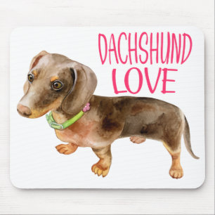 Süßes Doxin Wiener Welpen-Hundeliebhaber-Geschenk Mousepad