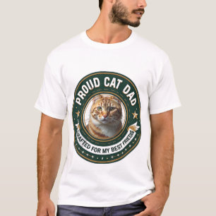 Süßes einfaches Design, benutzerdefinierter Katzen T-Shirt