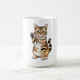 Süßes einfaches Design Männer Katzenliebhaber Kaffeetasse