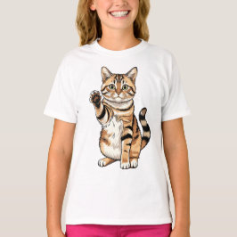 Süßes einfaches Design Männer Katzenliebhaber T-Shirt