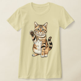 Süßes einfaches Design Männer Katzenliebhaber T-Shirt
