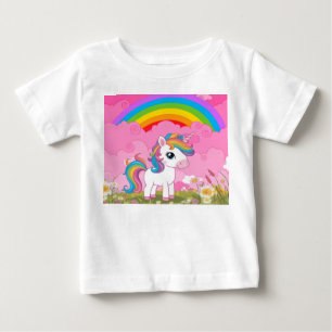 Süßes Einhorn. Baby T-shirt