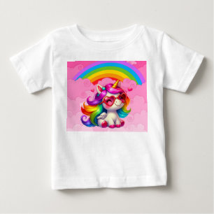 Süßes Einhorn. Baby T-shirt