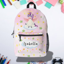 Süßes Einhorn-Star-Thema für Mädchen-Schule