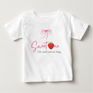 Süßes Einjähriges Geburtstags-Shirt Baby T-shirt