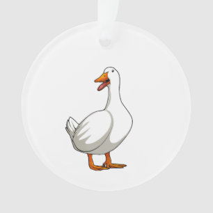 Süßes Enten-Design Männer Wasservögel Vogel Hausti Ornament