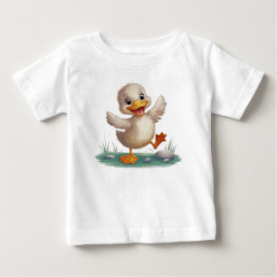 Süßes Enten-Kindert-Shirt Baby T-shirt