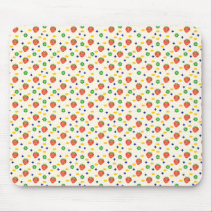 Süßes Erdbeermuster Mousepad