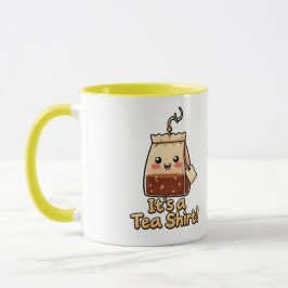 Süßes Es Ist Ein Tee-Shirt Lustiger Teebeutel-Witz Tasse