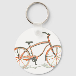 Süßes Fahrrad Schlüsselanhänger