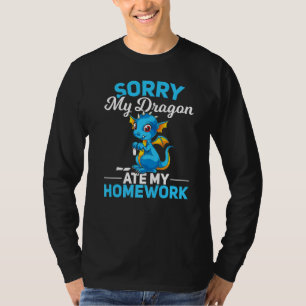 Süßes Fantasie-Tier Mythische Kreatur Drache T-Shirt