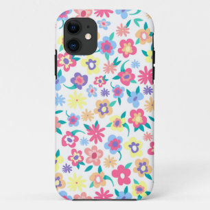 Süßes farbenfrohes Frühlingsblumenmuster Case-Mate iPhone Hülle