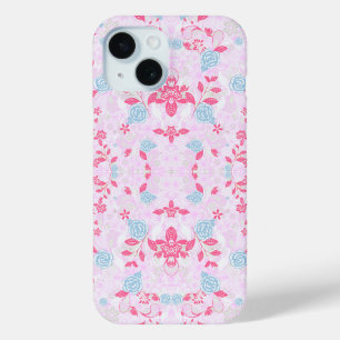 Süßes, farbenfrohes, pastellfarbenes Blumenmuster Case-Mate iPhone Hülle