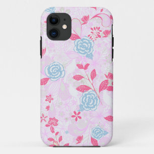 Süßes, farbenfrohes, pastellfarbenes Blumenmuster Case-Mate iPhone Hülle