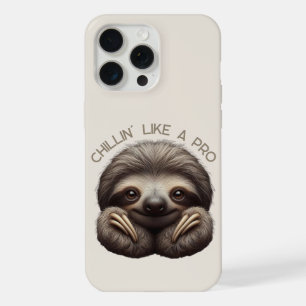 Süßes Faultier chillen wie ein Profi iPhone 15 Pro Max Hülle