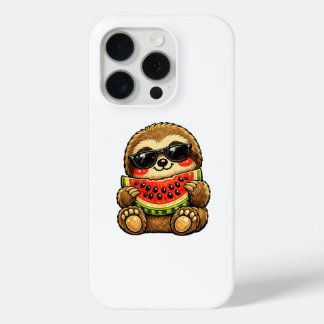 Süßes Faultier mit Wassermelone Case-Mate iPhone Hülle