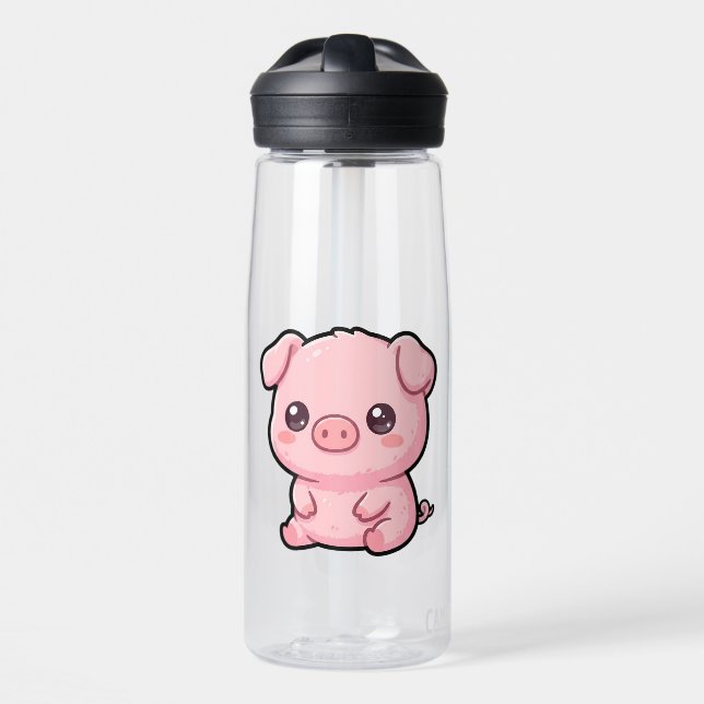 Süßes Ferkel Trinkflasche (Vorne)