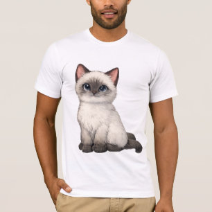 Süßes Fischglas-Kätzchen T-Shirt