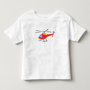 Süßes fliegendes Hubschrauber-T-Shirt für Kleinkin Kleinkind T-shirt