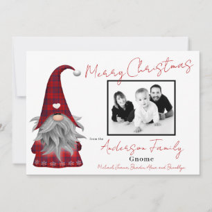 Süßes Foto Frohe Weihnachten Elf Personalisierter 