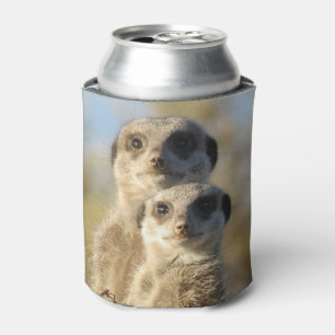 Süßes Foto von einem Erdmännchen-Paar Dosenkühler