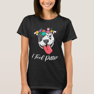 Süßes Frauen Pitbull Geschenk Pit Bull Liebhaber I T-Shirt