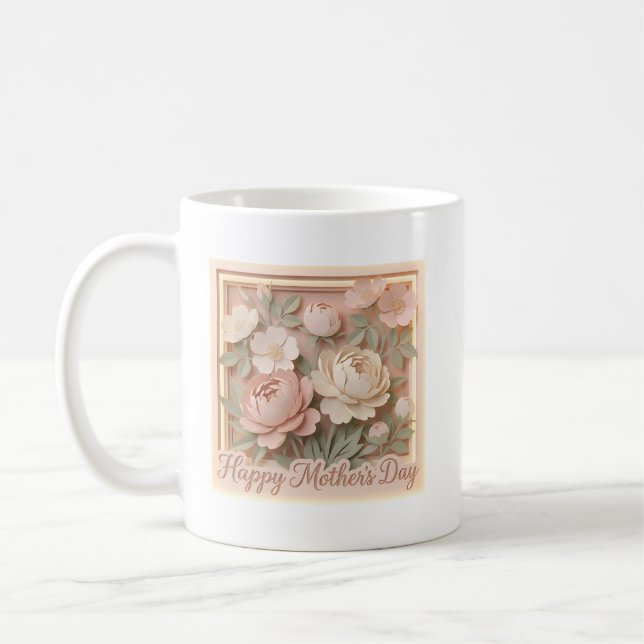 Süßes Frohes Muttertag  Kaffeetasse (Links)