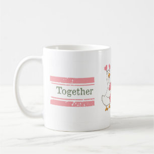 Süßes Gänsepaar-Tasse Zusammen Forever-Geschenk Kaffeetasse