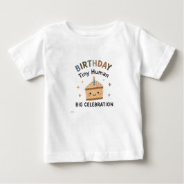 Süßes Geburtstags-Shirt für Jungen und Mädchen Baby T-shirt