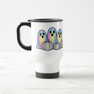 Süßes Geister-Trio Halloween-Kaffeetasse – Adorabl Reisebecher