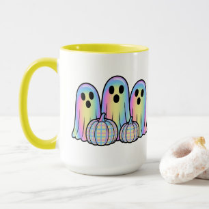 Süßes Geister-Trio Halloween-Kaffeetasse – Adorabl Tasse