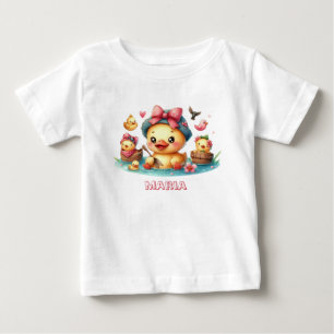 Süßes gelbes Entenbaby T-Shirt