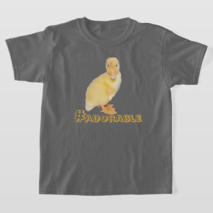 Süßes gelbes Entlein-Foto T-Shirt