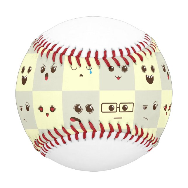 Süßes Gesicht Baseball (Vorderseite)