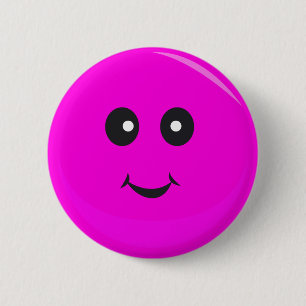 Süßes Gesicht Button