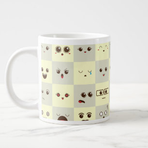 Süßes Gesicht Jumbo-Tasse