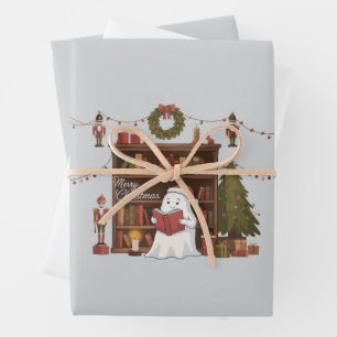 Süßes Gespenst Lesebuch Weihnachtslektüre  Geschenkpapier Set