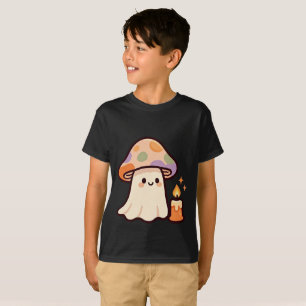 Süßes Gespenst und Pilz Kawaii T-Shirt