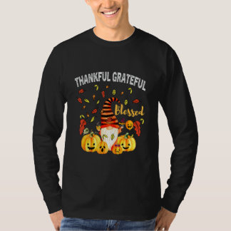 Süßes Gnome-Paar mit Kürbisgewürz-Herbst für Euch T-Shirt
