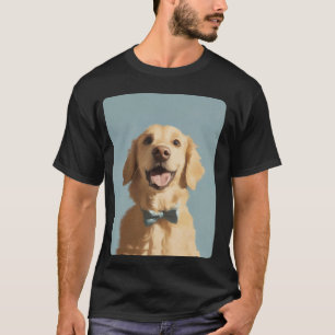 Süßes Golden Retriever Gesicht T-Shirt