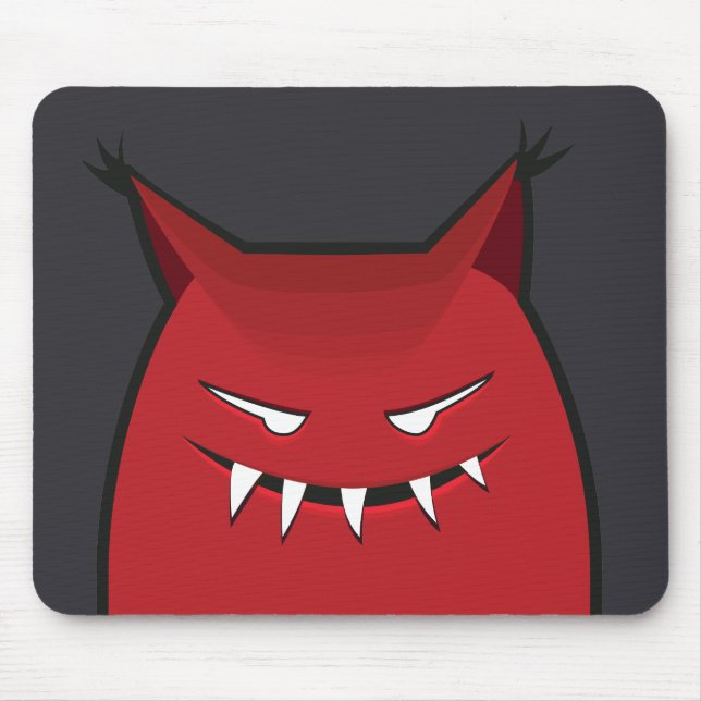 Süßes Goth-Evil-Monster Mousepad (Vorne)