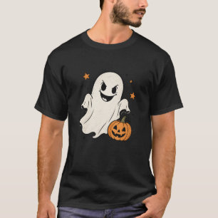 Süßes Gruseliges Gespenst Halloween T-Shirt Design