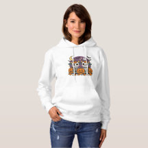 Süßes gruseliges Skelett-Kuh-T-Shirt mit Kürbissen