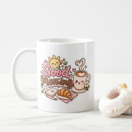 Süßes Guten Morgen Kaffeetassendesign Kaffeetasse