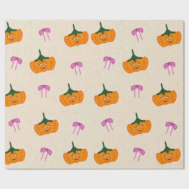Süßes Halloween-Design,  Geschenkpapier (Flach)