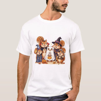 Süßes Halloween-Eichhörnchen-Kostüm: Süßes oder Sa T-Shirt