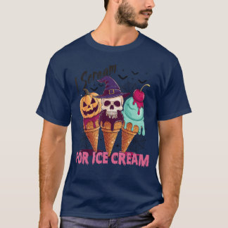 Süßes Halloween-Eis T-Shirt