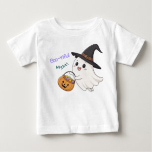 Süßes Halloween-Geister-Kinder-T-Shirt Baby T-shirt
