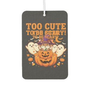 Süßes Halloween Hamster Kürbis Geist Design_1 Autolufterfrischer